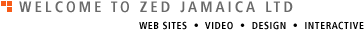 Welcome to Zed Jamaica Ltd :: Web Sites - Video - Design - Interactive